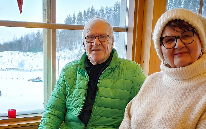 Talkoosankarit Martti ja Eeva